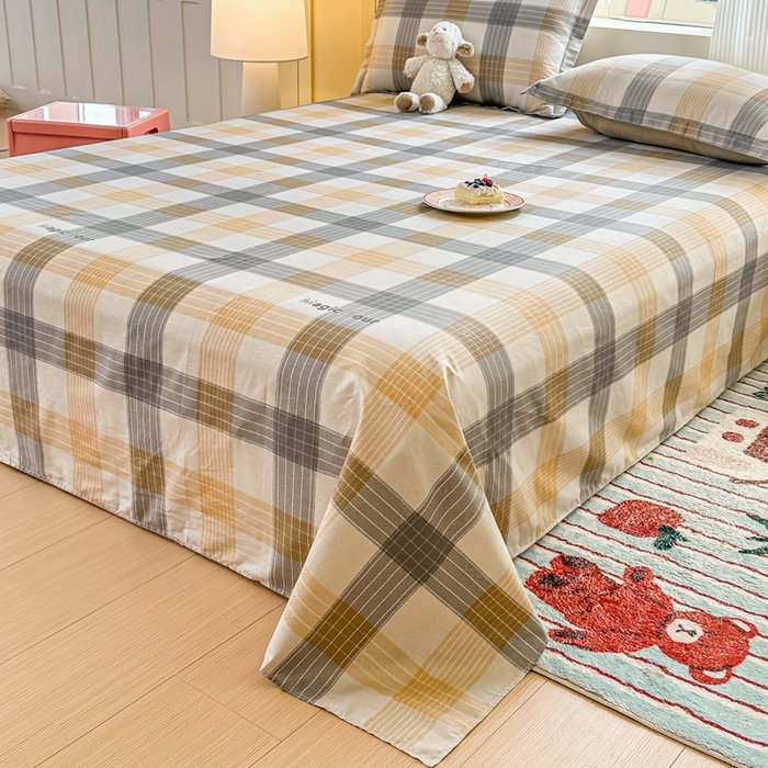 91家纺网 家纺一手货源 找家纺 帛织澜家纺 2025新款12868全棉喷气印花床单单件 佐罗-A版