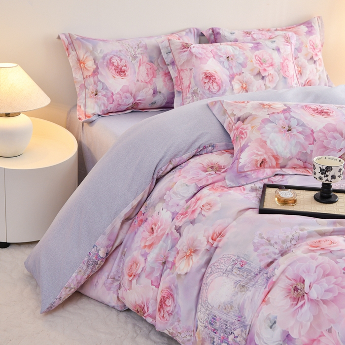 91家纺网 家纺一手货源 找家纺 （总）铭浩 2025新款全棉纯棉数码印花四件套