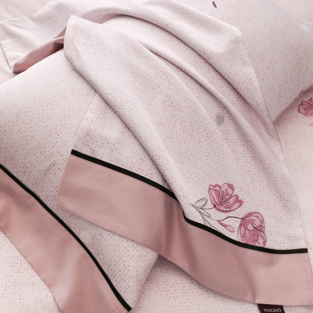 91家纺网 家纺一手货源 找家纺 2025新款直播热款A类数码印花全棉四件套纯棉复古美式长绒棉油画风高端床单被套床上用品 翎纳