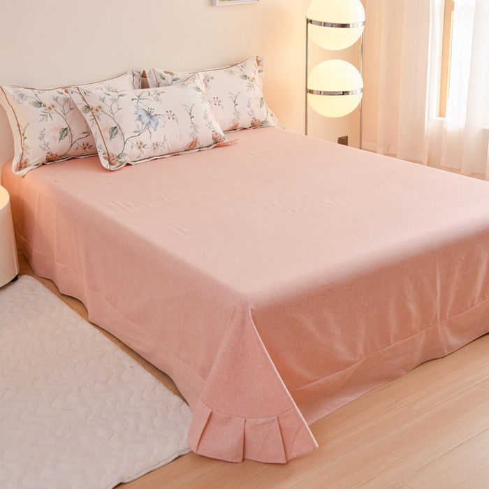 91家纺网 家纺一手货源 找家纺 铭浩 2025新款全棉纯棉数码印花四件套 舒雅