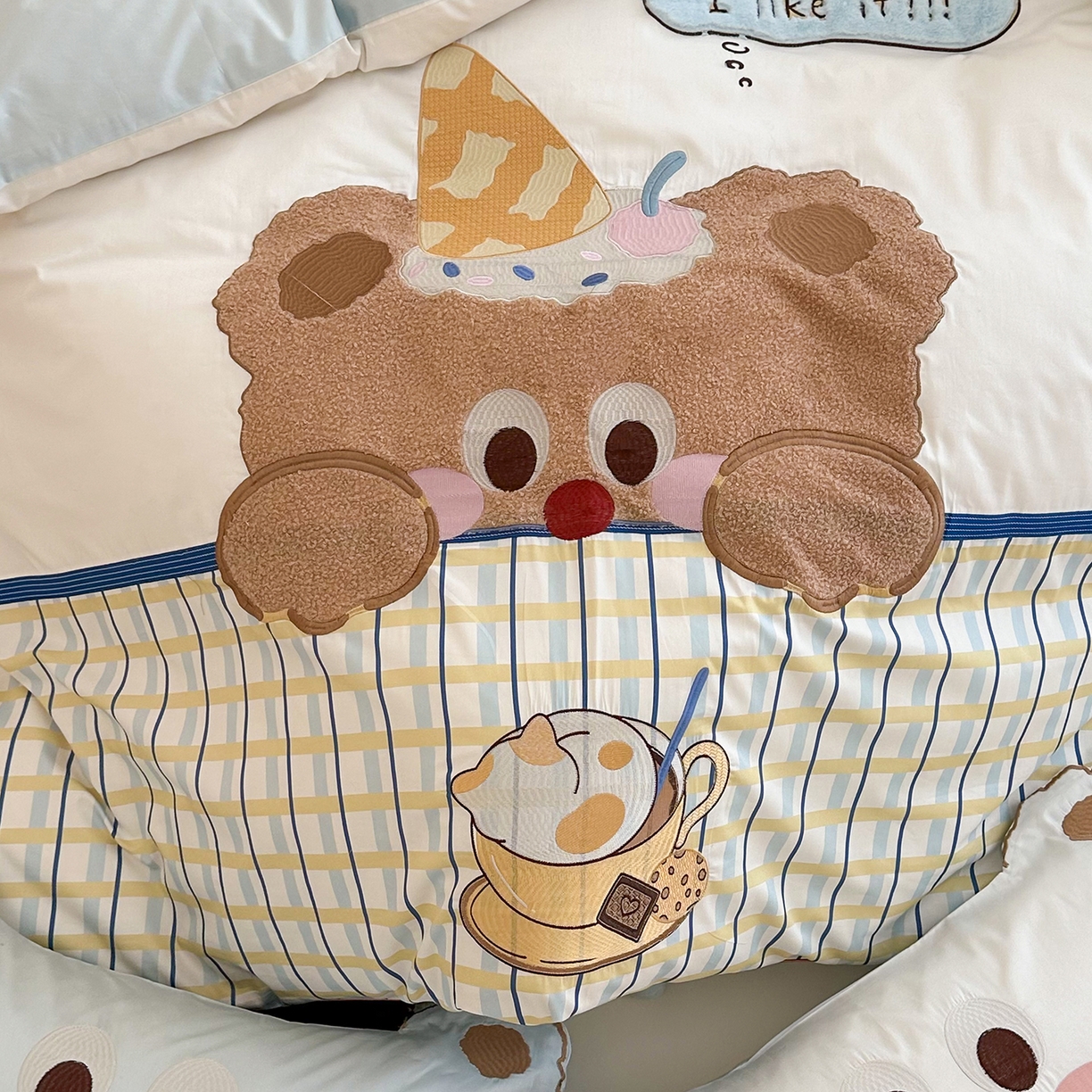 91家纺网 家纺一手货源 找家纺 （总）西西家居 2025新款100支长绒棉澳棉四件套-