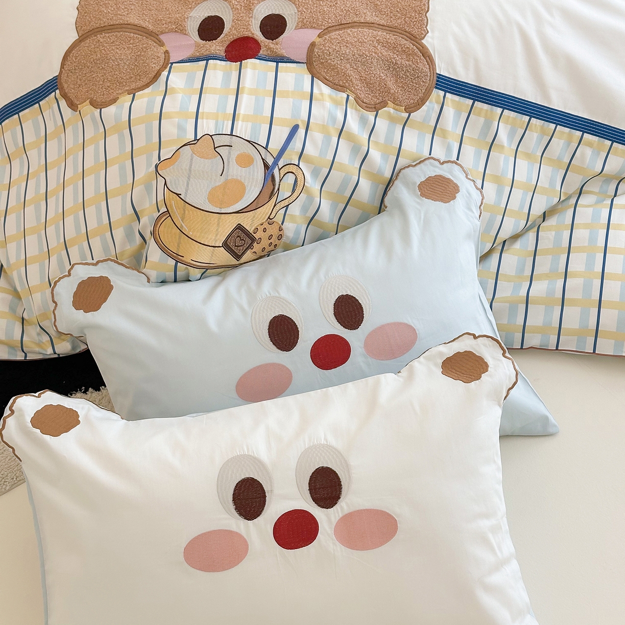 91家纺网 家纺一手货源 找家纺 （总）西西家居 2025新款100支长绒棉澳棉四件套-