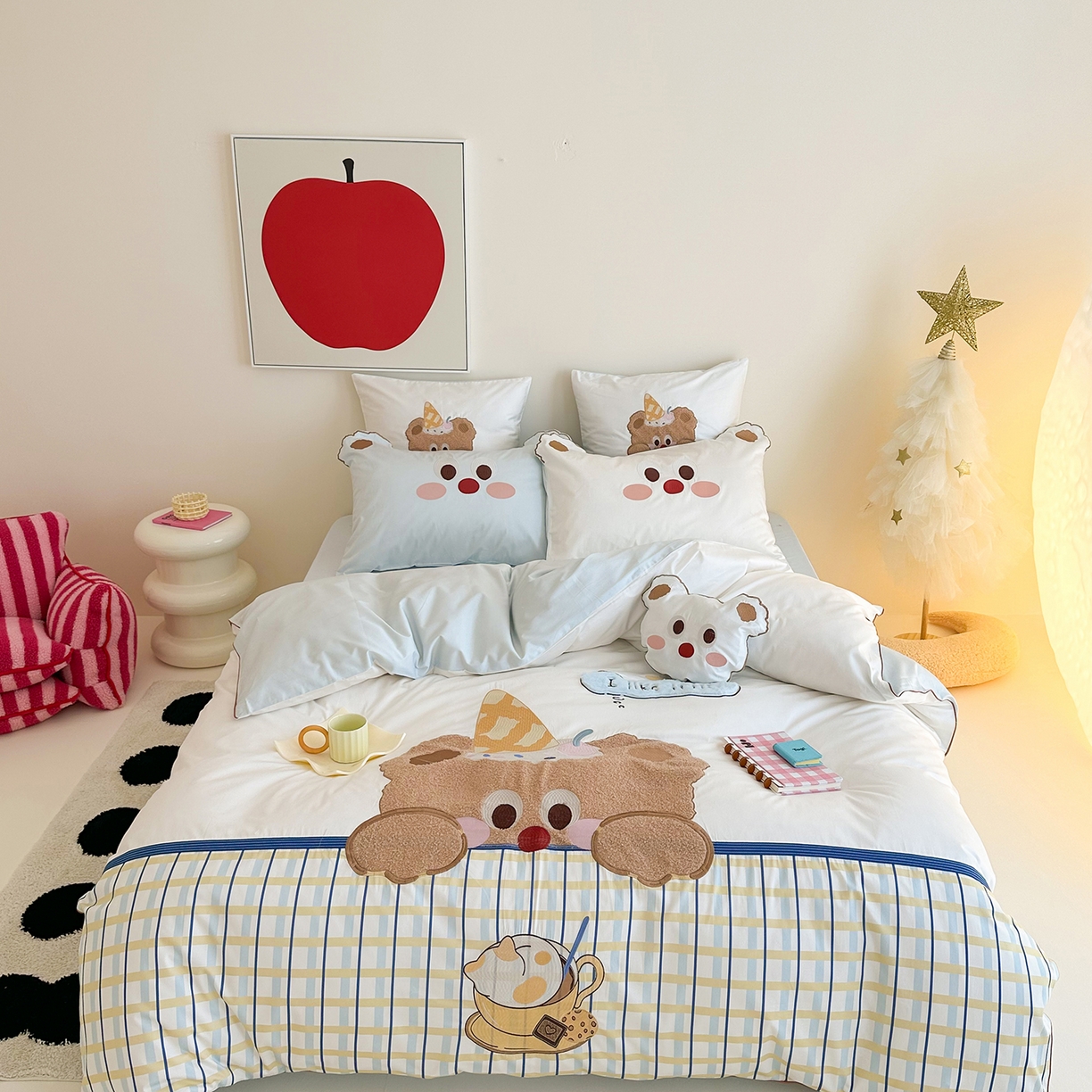 （总）西西家居 2025新款100支长绒棉澳棉四件套-