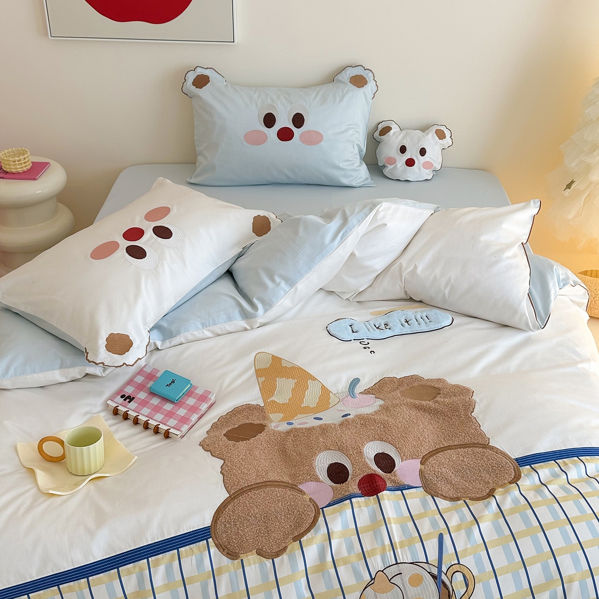 91家纺网 家纺一手货源 找家纺 （总）西西家居 2025新款100支长绒棉澳棉四件套-