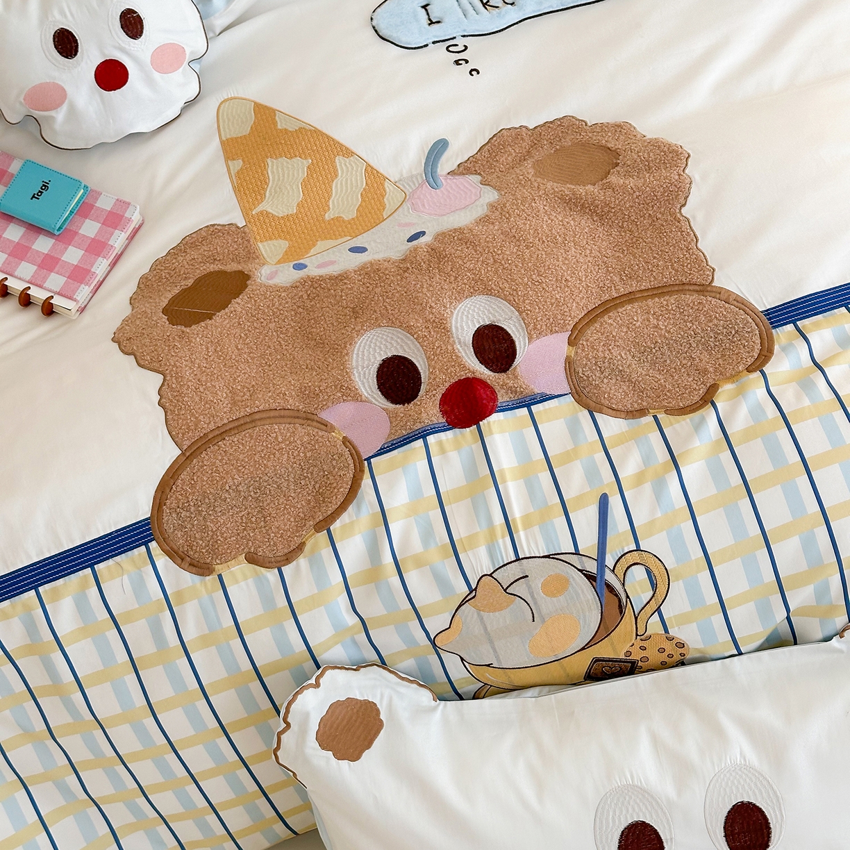 91家纺网 家纺一手货源 找家纺 （总）西西家居 2025新款100支长绒棉澳棉四件套-