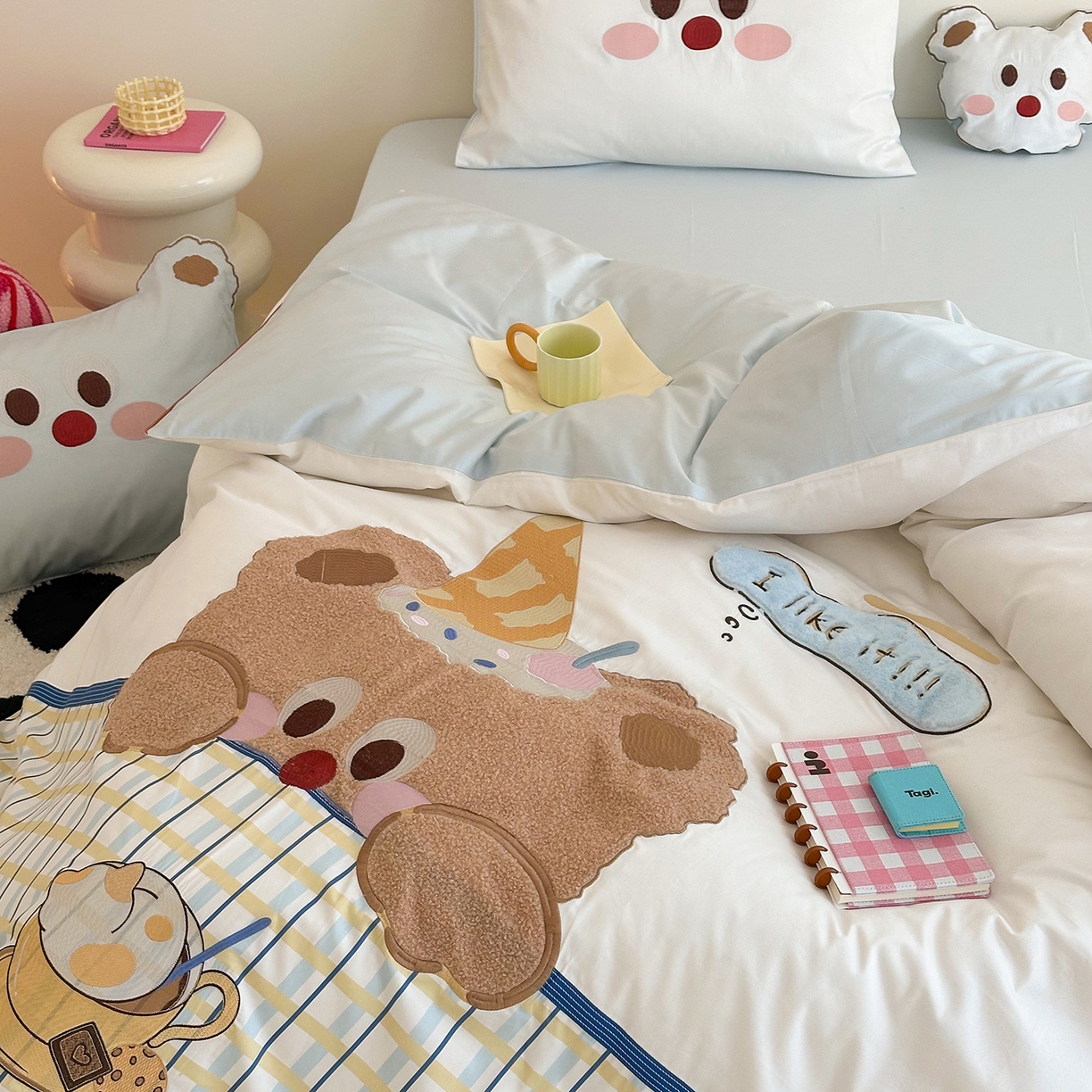 91家纺网 家纺一手货源 找家纺 （总）西西家居 2025新款100支长绒棉澳棉四件套-