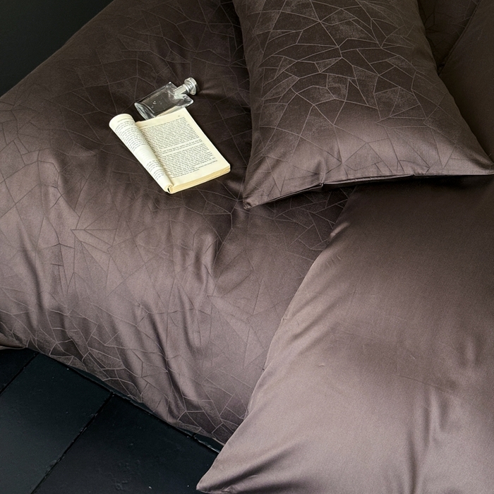 91家纺网 家纺一手货源 找家纺 ONE TWO ONE 121 2025新款高支高密长绒棉贡缎提花四件套-璀璨光影（为了各位老板们都有利润空间，平台控价券后不得低于228/318/338元，感谢您的配合与支持！！） 璀璨光影-竹咖