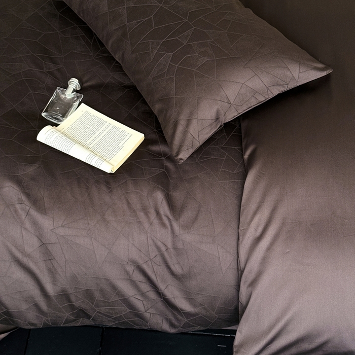 91家纺网 家纺一手货源 找家纺 ONE TWO ONE 121 2025新款高支高密长绒棉贡缎提花四件套-璀璨光影（为了各位老板们都有利润空间，平台控价券后不得低于228/318/338元，感谢您的配合与支持！！） 璀璨光影-竹咖