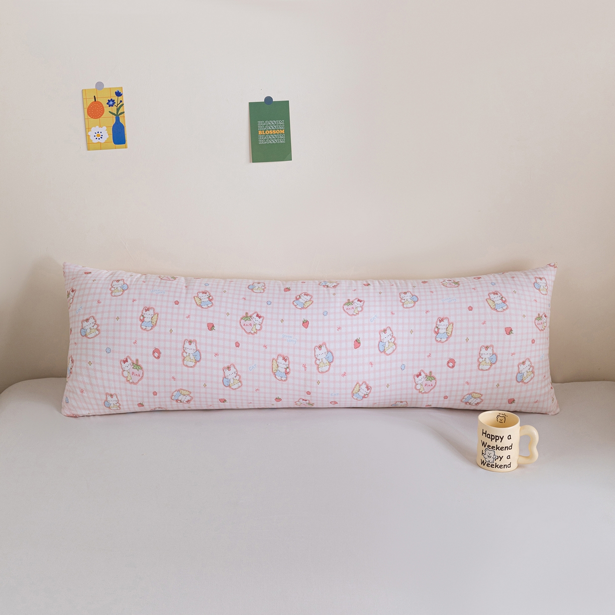 91家纺网 家纺一手货源 找家纺 （总）卓昌枕芯 2025新款全棉双层纱双人枕长条抱枕安抚枕