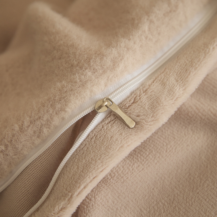 91家纺网 家纺一手货源 找家纺 羽梦家纺 2025新款260克加厚全消光糯米绒阳光绒加厚保暖四件套  糯米绒-卡其