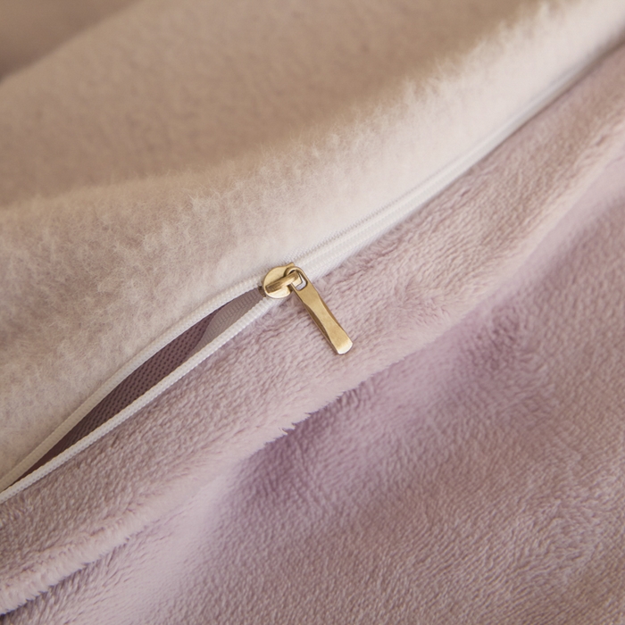 91家纺网 家纺一手货源 找家纺 羽梦家纺 2025新款260克加厚全消光糯米绒阳光绒加厚保暖四件套 糯米绒-香芋紫