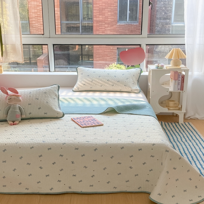 91家纺网 家纺一手货源 找家纺 云玲时尚 2025新款7A抗菌床盖加厚被芯云感春秋冬被子被芯四件套系列 倾结