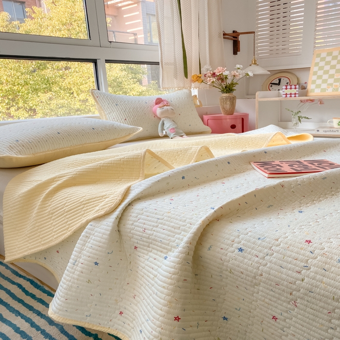 91家纺网 家纺一手货源 找家纺 云玲时尚 2025新款7A抗菌床盖加厚被芯云感春秋冬被子被芯四件套系列 织梦