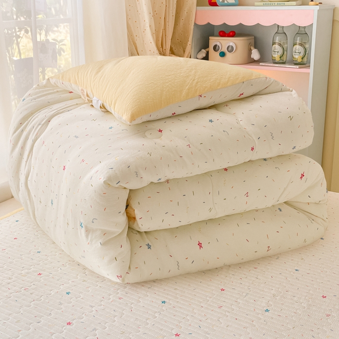 91家纺网 家纺一手货源 找家纺 云玲时尚 2025新款7A抗菌床盖加厚被芯云感春秋冬被子被芯四件套系列 织梦