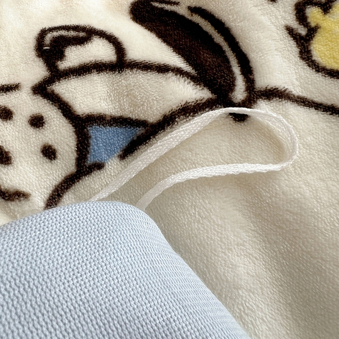 91家纺网 家纺一手货源 找家纺 三朵家纺 2025新款牛奶绒三丽鸥花边四件套 花边系列 花边-美好帕恰