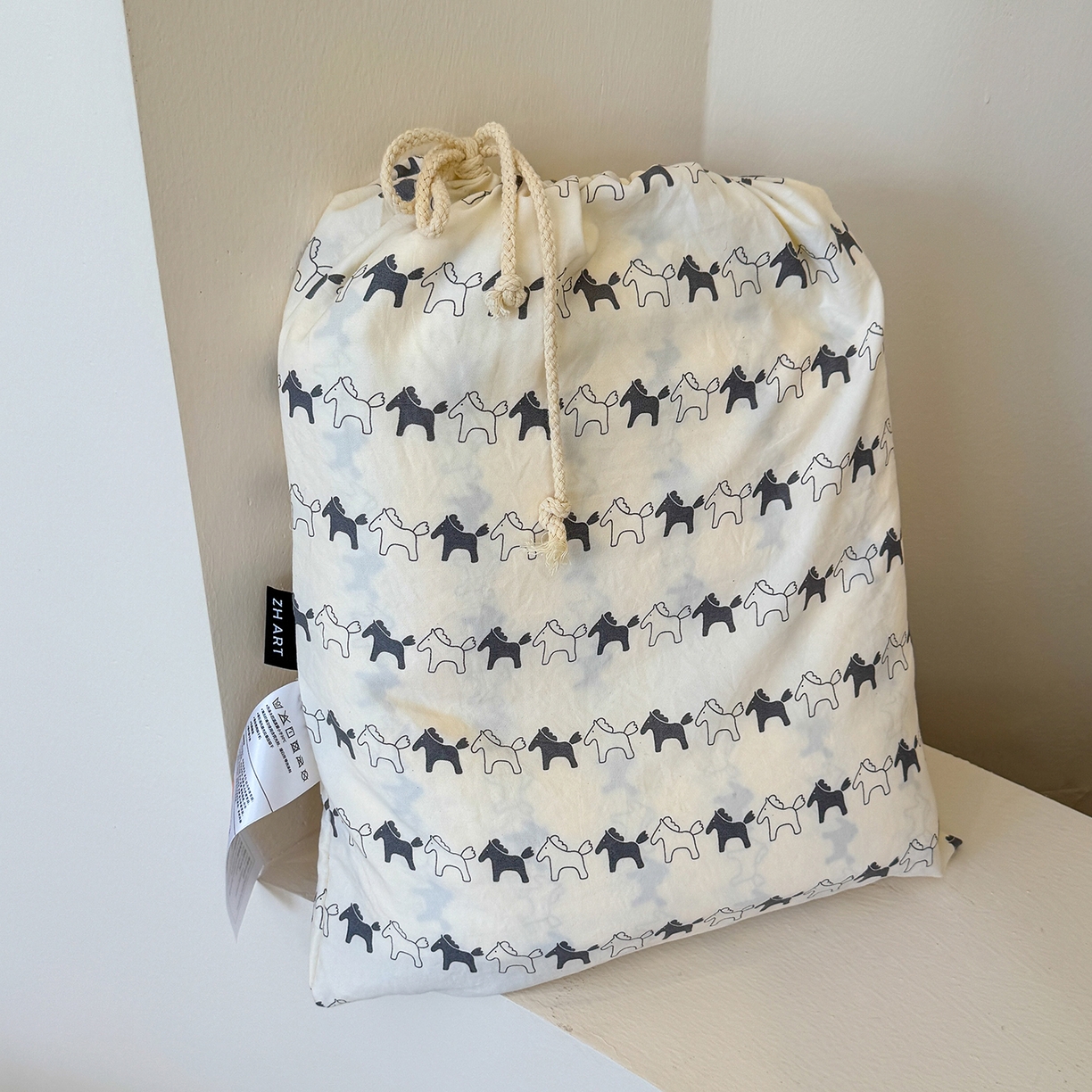 91家纺网 家纺一手货源 找家纺 竹合家纺 2025新款爆款韩国小布袋古法水洗云感四件套 爱马仕