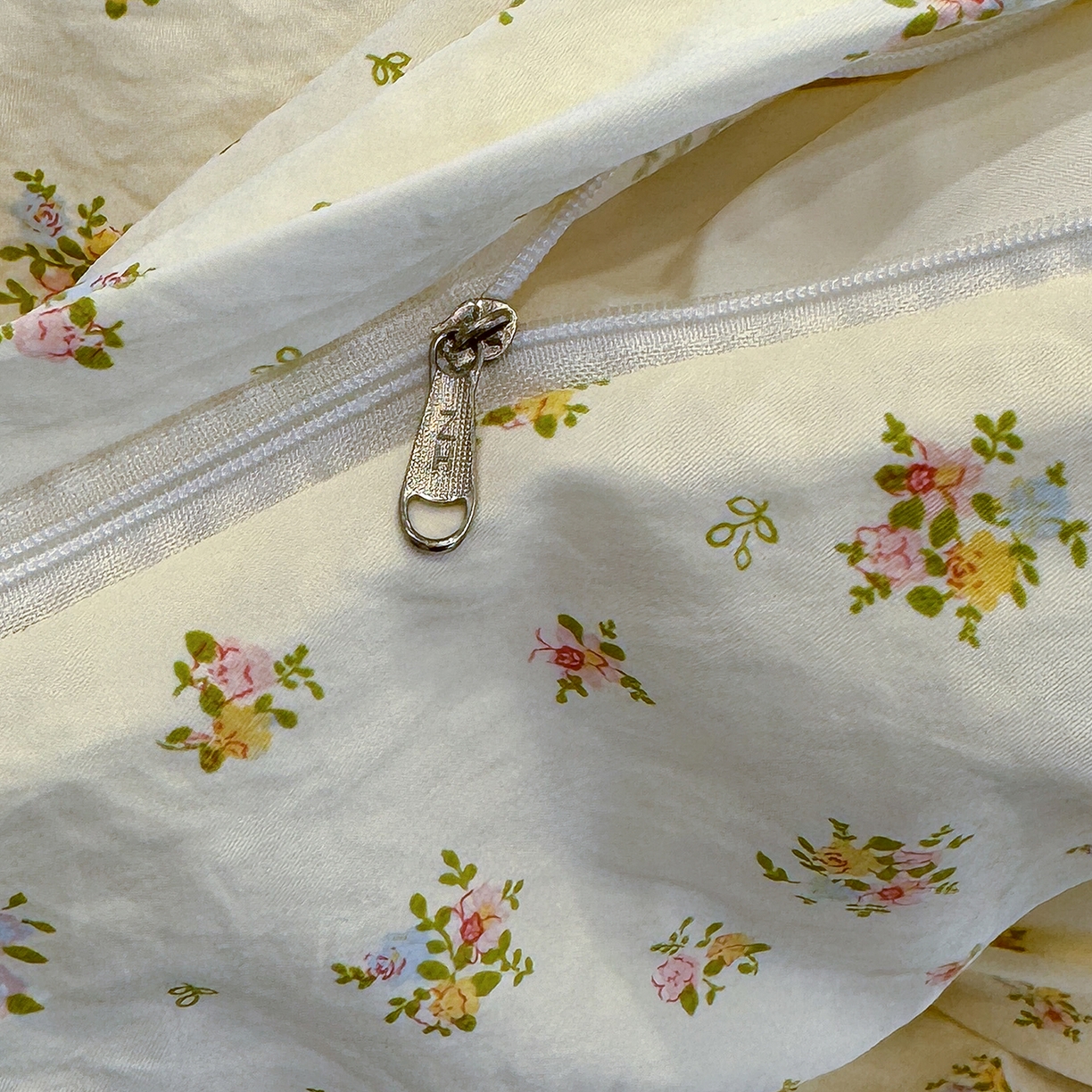 91家纺网 家纺一手货源 找家纺 竹合家纺 2025新款爆款韩国小布袋古法水洗云感四件套 知夏