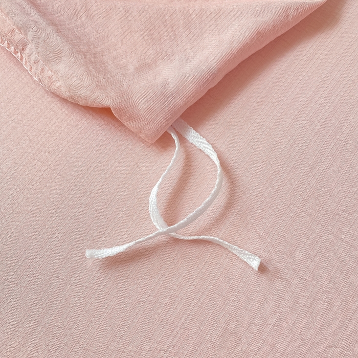 91家纺网 家纺一手货源 找家纺 朵朵家纺 2025新款云感提花双层纱印花四件套 玫瑰庄园