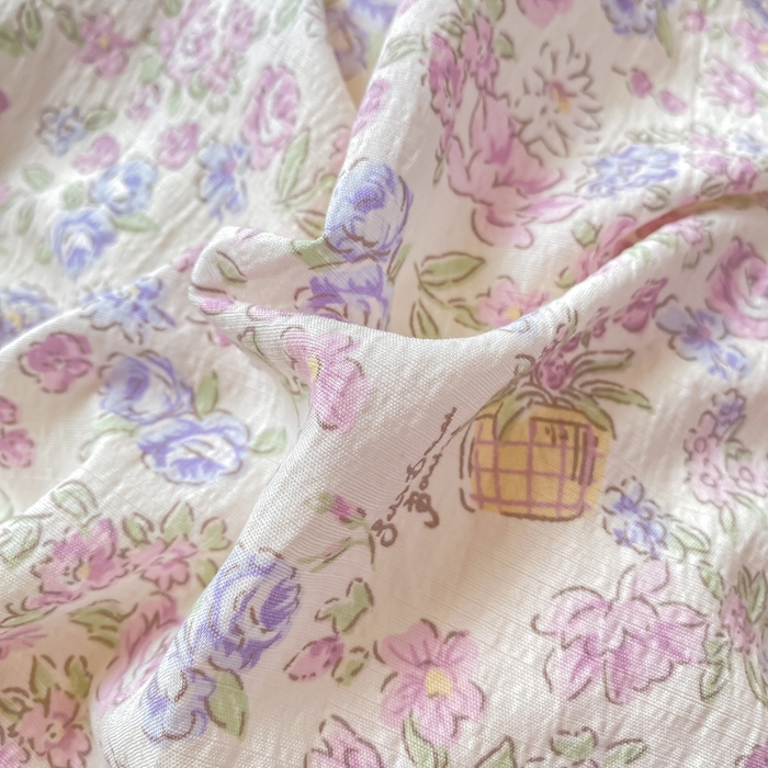 91家纺网 家纺一手货源 找家纺 朵朵家纺 2025新款云感提花双层纱印花单品被套 锦上添花