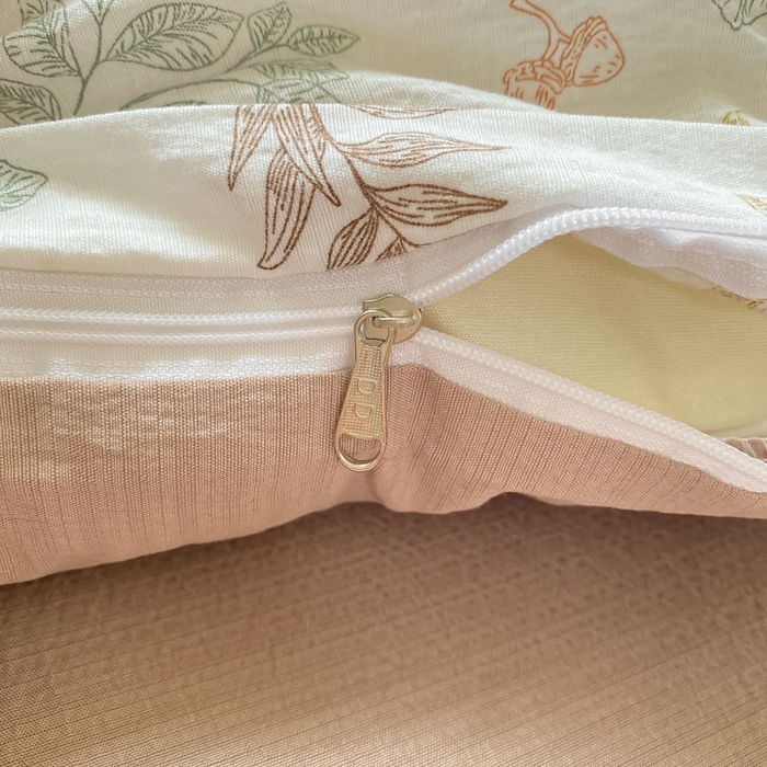 91家纺网 家纺一手货源 找家纺 朵朵家纺 2025新款云感提花双层纱印花单品被套 罗曼蒂克