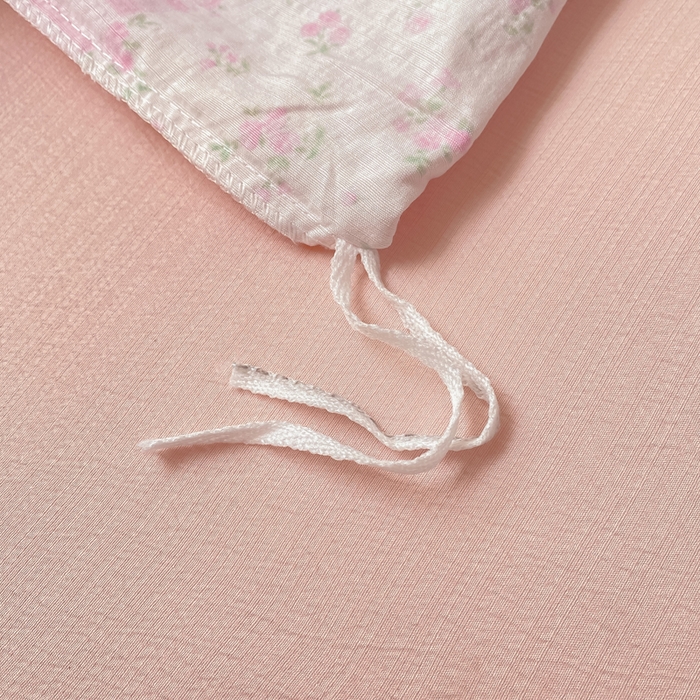 91家纺网 家纺一手货源 找家纺 朵朵家纺 2025新款云感提花双层纱印花单品被套 KT花园