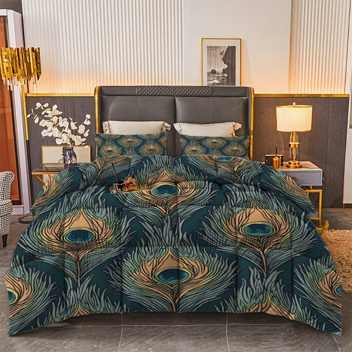 91家纺网 家纺一手货源 找家纺 合纵跨境工厂 2025新款一件定制pod模式跨境被子被芯单品三件套一件代发希音集采亚马逊速卖通-24小时内发货 10011