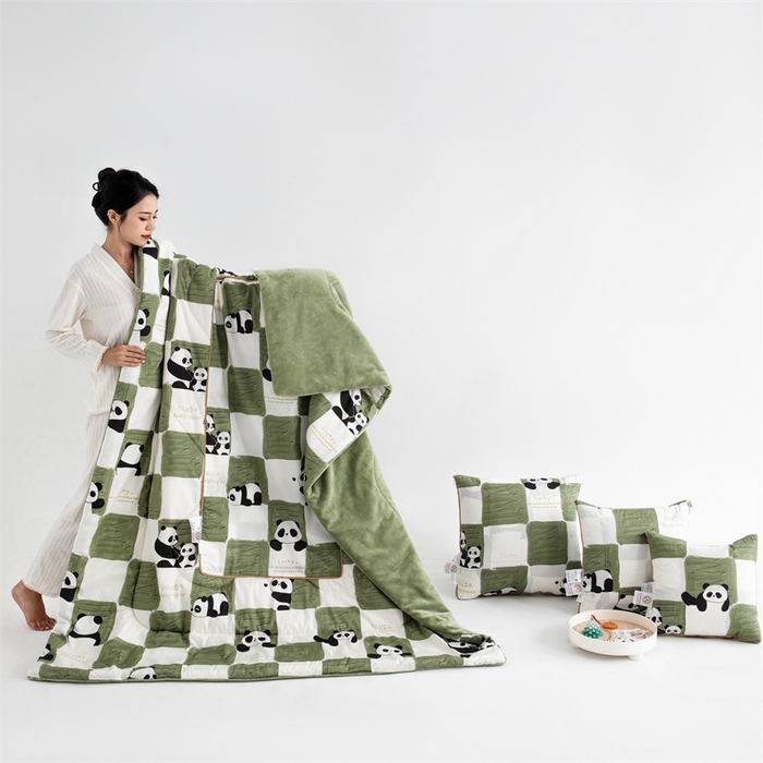 91家纺网 家纺一手货源 找家纺 （总）照世家纺 2025新款A类棉加绒抗菌抱枕被系列 （控价：不能低于以下：小79，中号99，大120，加大140，超大160；低于零售价的链接，一经发现直接投诉下架，感谢大家的支持）