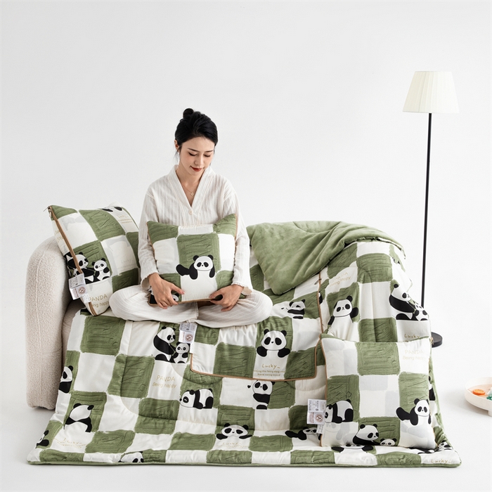 91家纺网 家纺一手货源 找家纺 （总）照世家纺 2025新款A类棉加绒抗菌抱枕被系列 （控价：不能低于以下：小79，中号99，大120，加大140，超大160；低于零售价的链接，一经发现直接投诉下架，感谢大家的支持）