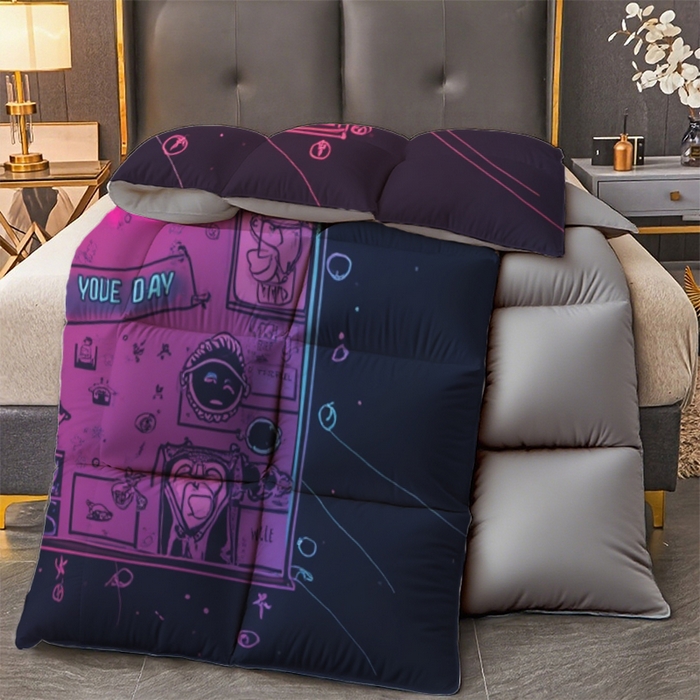 91家纺网 家纺一手货源 找家纺 合纵跨境工厂 2025新款一件定制pod模式跨境被子被芯单品三件套一件代发希音集采亚马逊速卖通-24小时内发货 10002