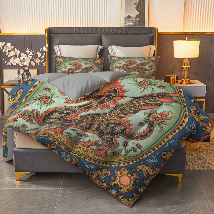 91家纺网 家纺一手货源 找家纺 合纵跨境工厂 2025新款一件定制pod模式跨境被子被芯单品三件套一件代发希音集采亚马逊速卖通-24小时内发货 10003