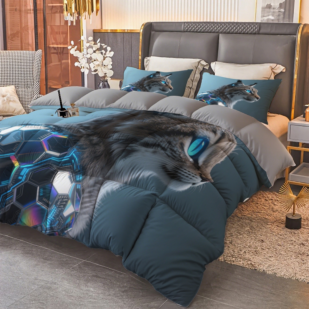 91家纺网 家纺一手货源 找家纺 合纵跨境工厂 2025新款一件定制pod模式跨境被子被芯单品三件套一件代发希音集采亚马逊速卖通-24小时内发货 10007