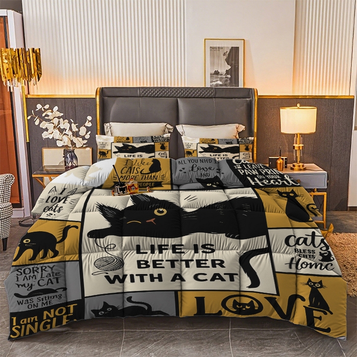 合纵跨境工厂 2025新款一件定制pod模式跨境被子90G水洗棉被芯单品三件套一件代发希音集采亚马逊速卖通-24小时内发货 10010