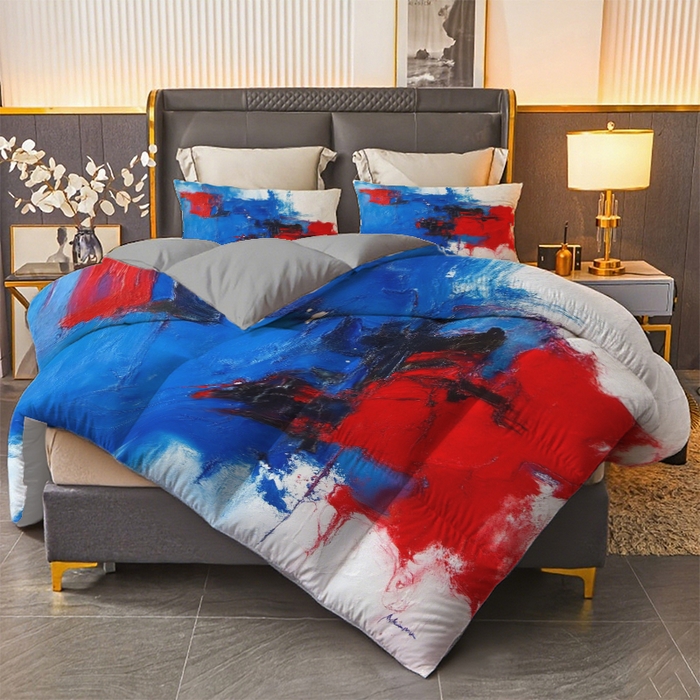 91家纺网 家纺一手货源 找家纺 合纵跨境工厂 2025新款一件定制pod模式跨境被子被芯单品三件套一件代发希音集采亚马逊速卖通-24小时内发货 10021