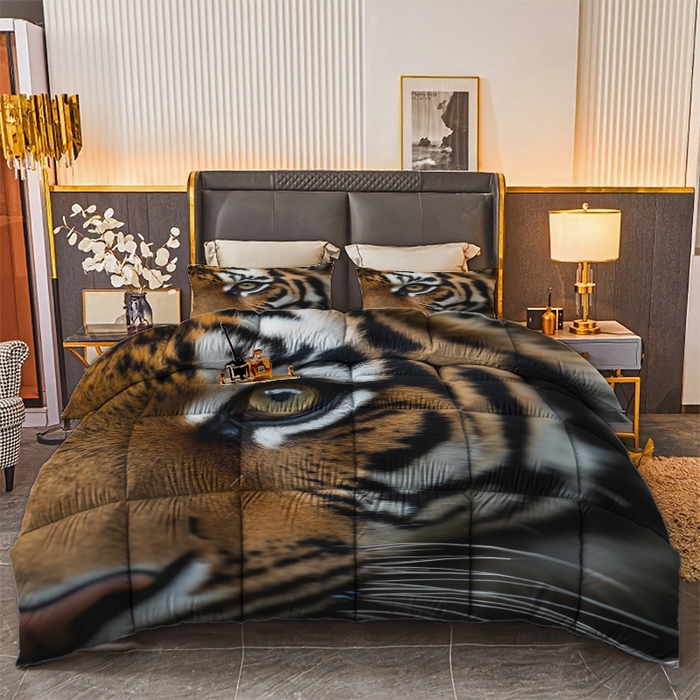 合纵跨境工厂 2025新款一件定制pod模式跨境被子被芯单品三件套一件代发希音集采亚马逊速卖通-24小时内发货 10022