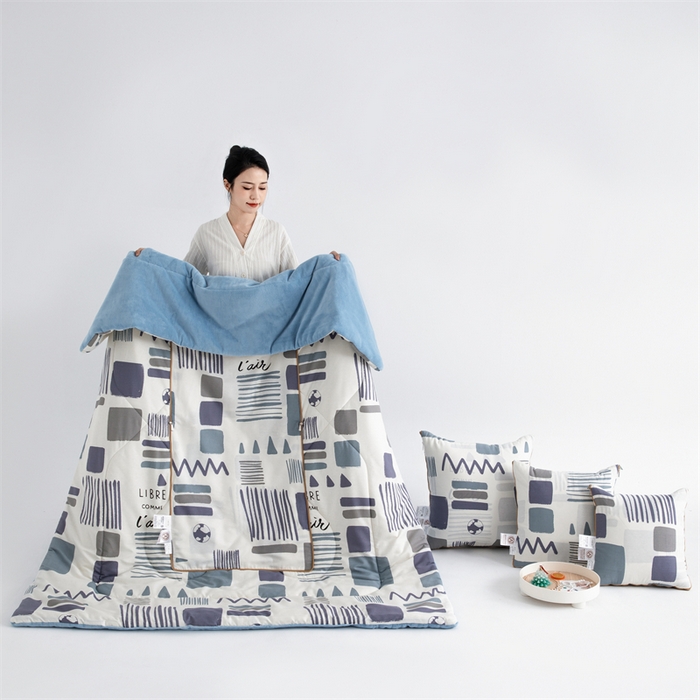 91家纺网 家纺一手货源 找家纺 照世家纺 2025新款A类棉加绒抗菌抱枕被系列 （控价：不能低于以下：小79，中号99，大120，加大140，超大160；低于零售价的链接，一经发现直接投诉下架，感谢大家的支持） 海盐薄荷