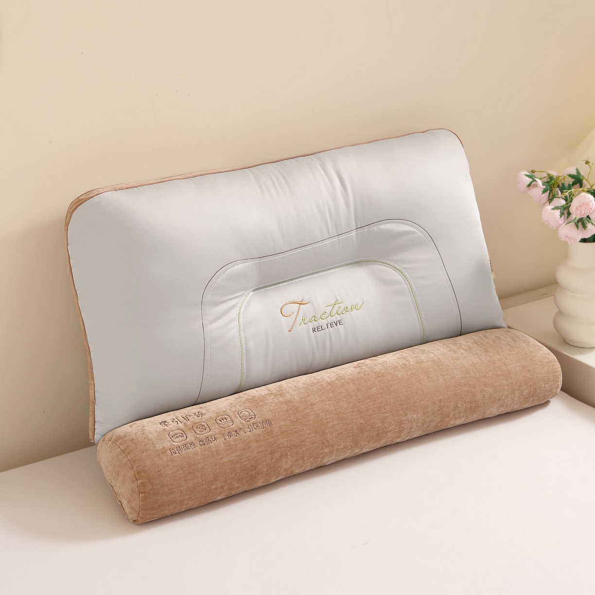 91家纺网 家纺一手货源 找家纺 （总）晚儿 2025新款牵引护颈枕枕头枕芯