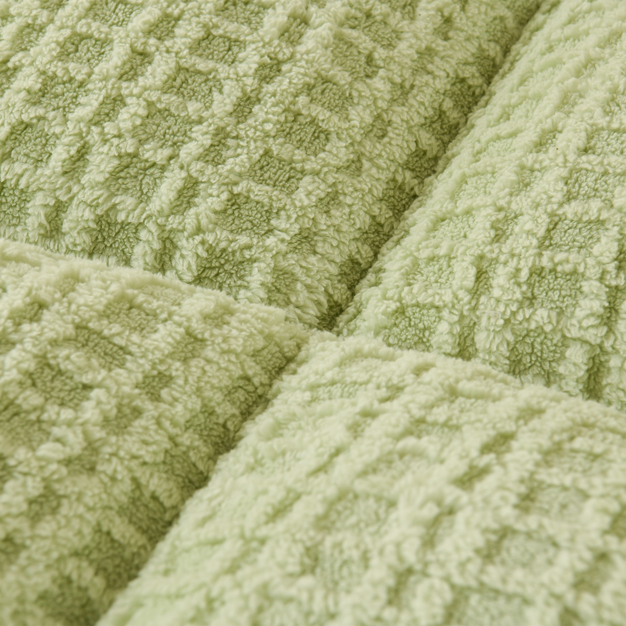 91家纺网 家纺一手货源 找家纺 （总）预言家纺 2025新款A类提花牛奶绒塔芙绒床垫跨境