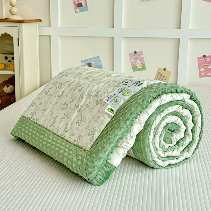 91家纺网 家纺一手货源 找家纺 （总）宜梦家居 2025新款全棉纯棉豆豆被被子被芯