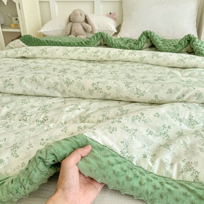 91家纺网 家纺一手货源 找家纺 （总）宜梦家居 2025新款全棉纯棉豆豆被被子被芯