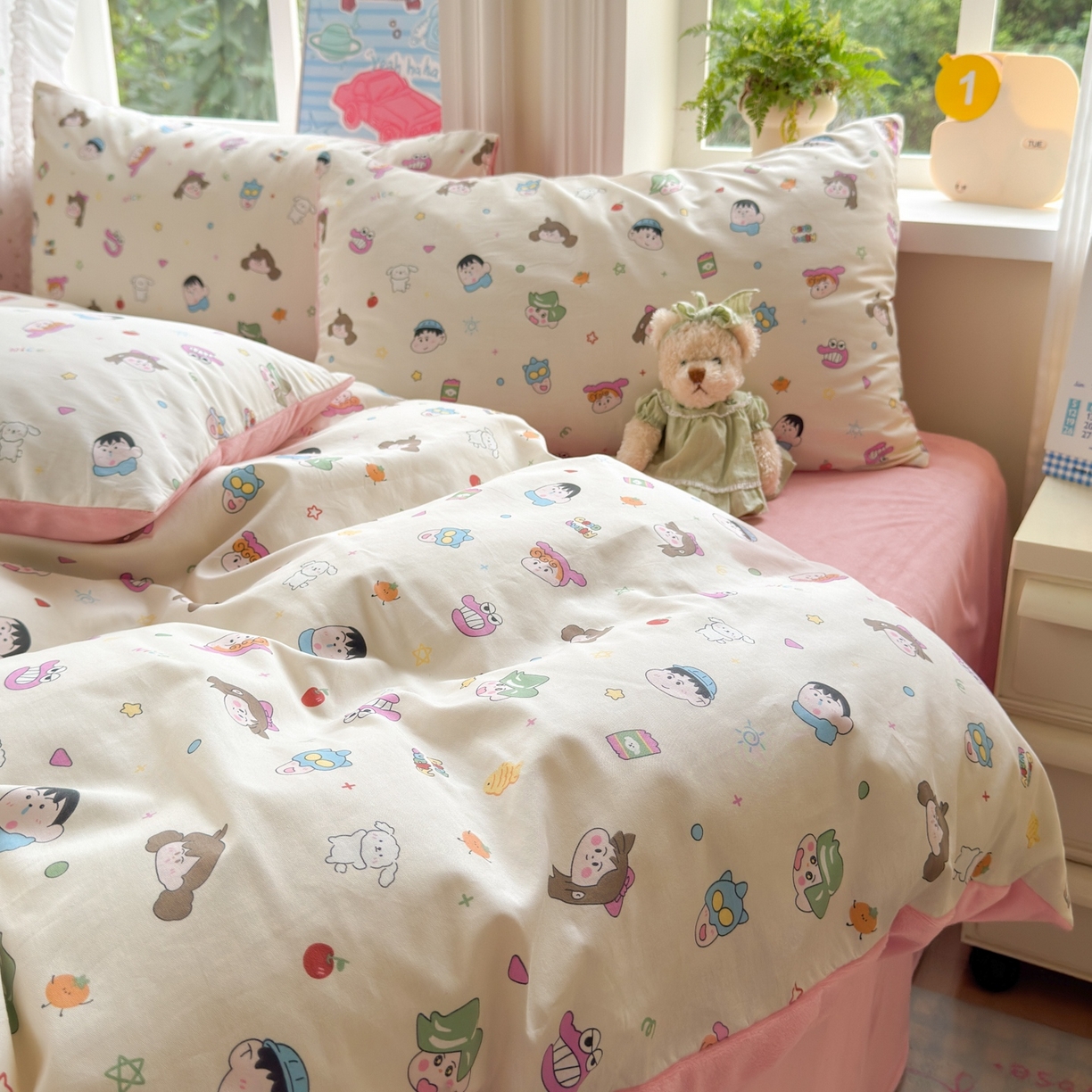 91家纺网 家纺一手货源 找家纺 清雅福 2025秋冬新品全棉印花棉加绒四件套系列 棉绒-新新一家