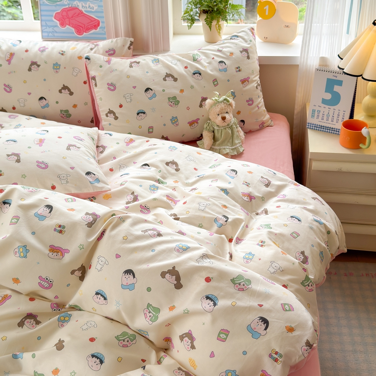 91家纺网 家纺一手货源 找家纺 清雅福 2025秋冬新品全棉印花棉加绒四件套系列 棉绒-新新一家