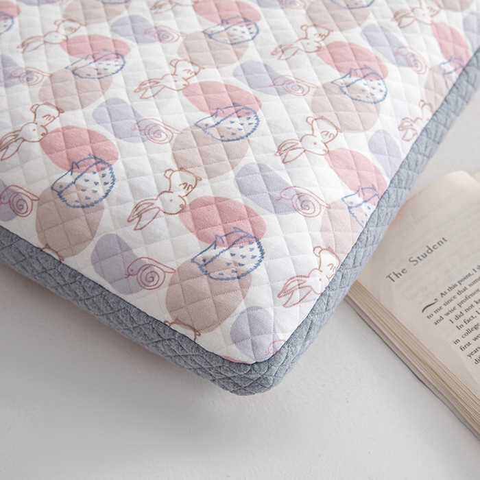 91家纺网 家纺一手货源 找家纺 （总）仁宇枕业 2025新款新品A类全棉针织棉彩色卡通儿童学生幼儿园全荞麦枕头枕芯