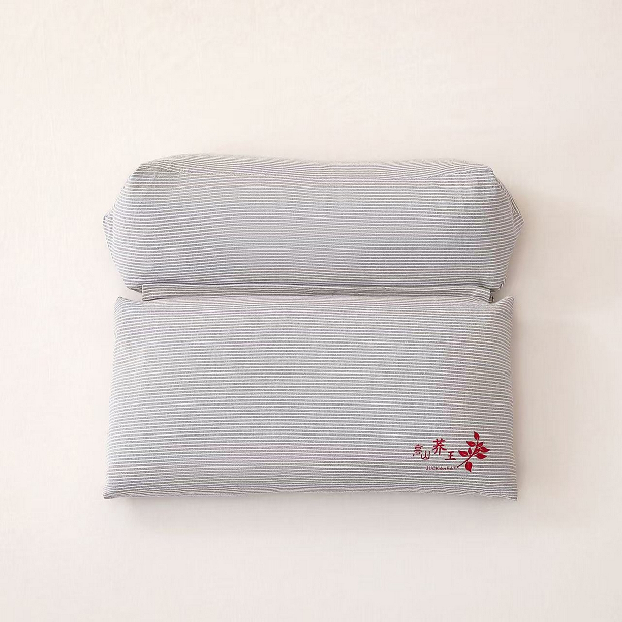 91家纺网 家纺一手货源 找家纺 （总）仁宇枕业 2025新款新品高山荞王全棉三角组合荞麦枕头枕芯