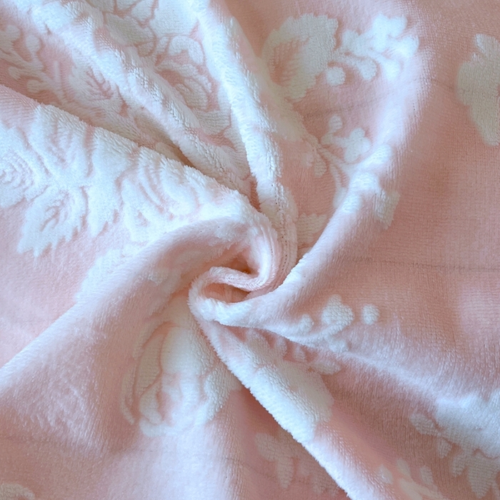 91家纺网 家纺一手货源 找家纺 诺梵 2025新款8斤立体雕花牛奶绒四件套_控价标准高于139，加大高于149 蒂娜-粉