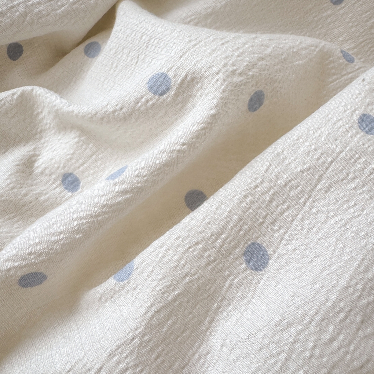 91家纺网 家纺一手货源 找家纺 典雅家纺 2025新款A类超柔双层纱四件套花边工艺款四件套 海盐气泡