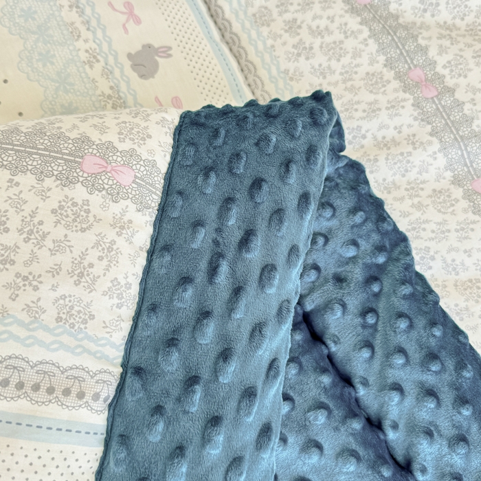 91家纺网 家纺一手货源 找家纺 宜梦家居 2025新款全棉纯棉豆豆被被子被芯 BT-花边兔