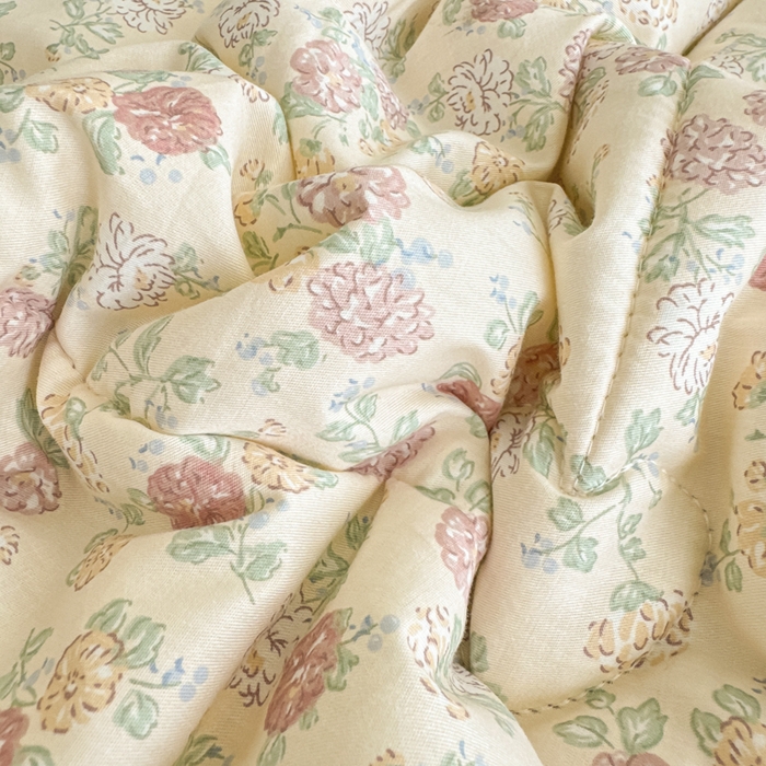 91家纺网 家纺一手货源 找家纺 宜梦家居 2025新款全棉纯棉豆豆被被子被芯 BT-花花世界