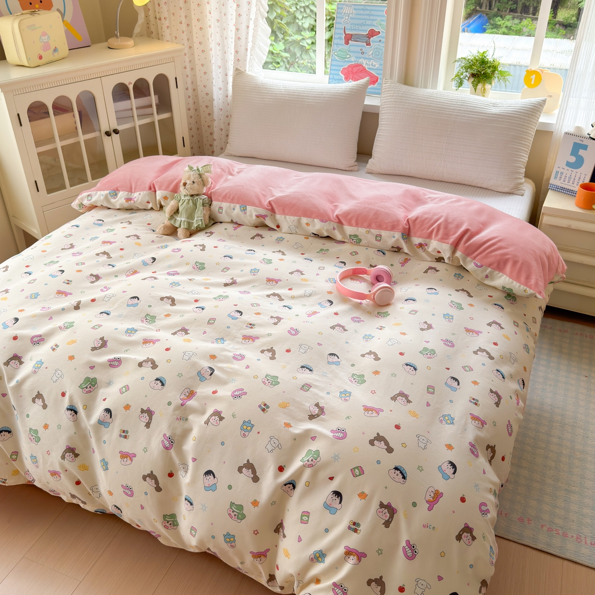 91家纺网 家纺一手货源 找家纺 清雅福 2025新款秋冬新品全棉印花棉加绒单被套单品被套被套单件 棉绒-新新一家