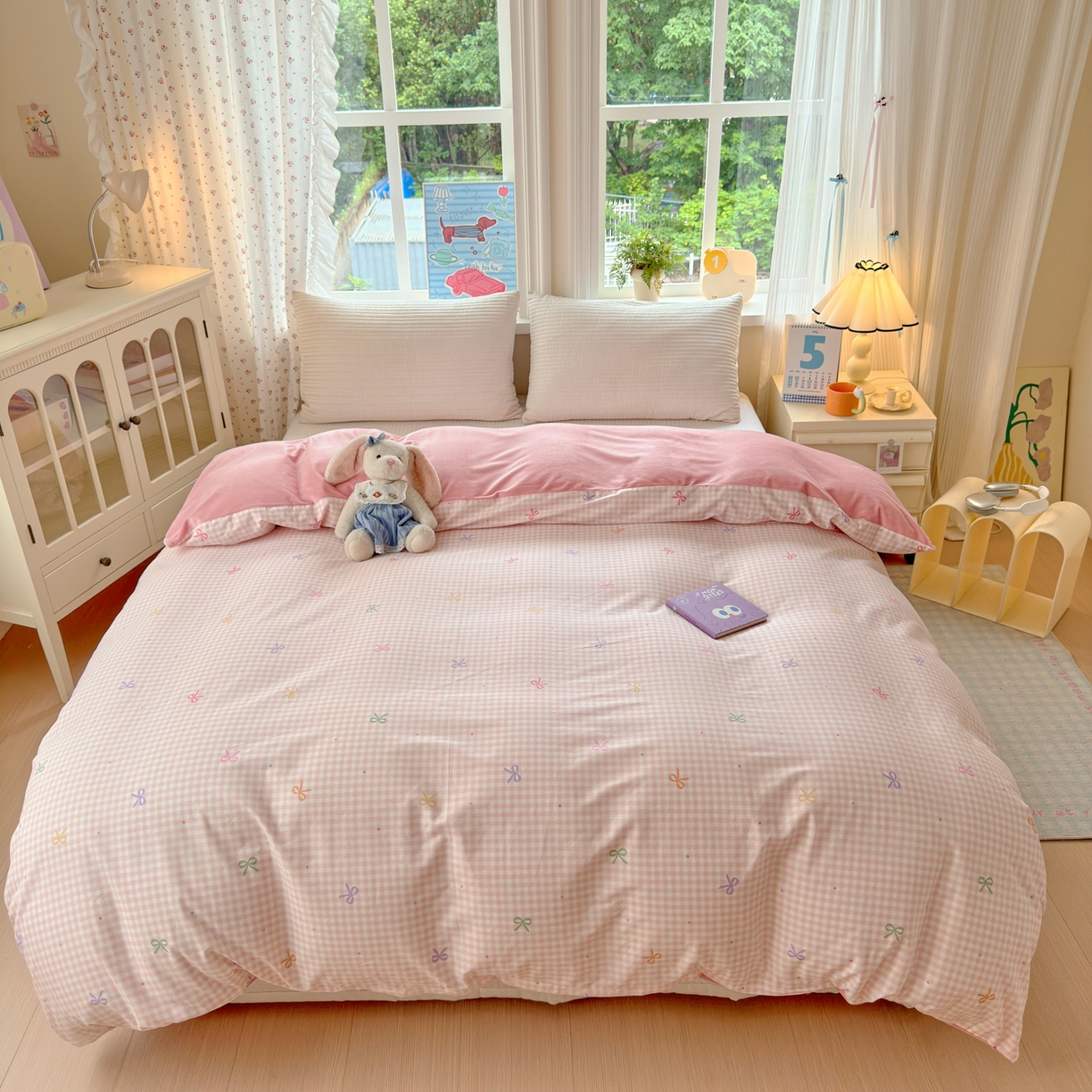 91家纺网 家纺一手货源 找家纺 清雅福 2025新款秋冬新品全棉印花棉加绒单被套单品被套被套单件 棉绒-夏日恋格