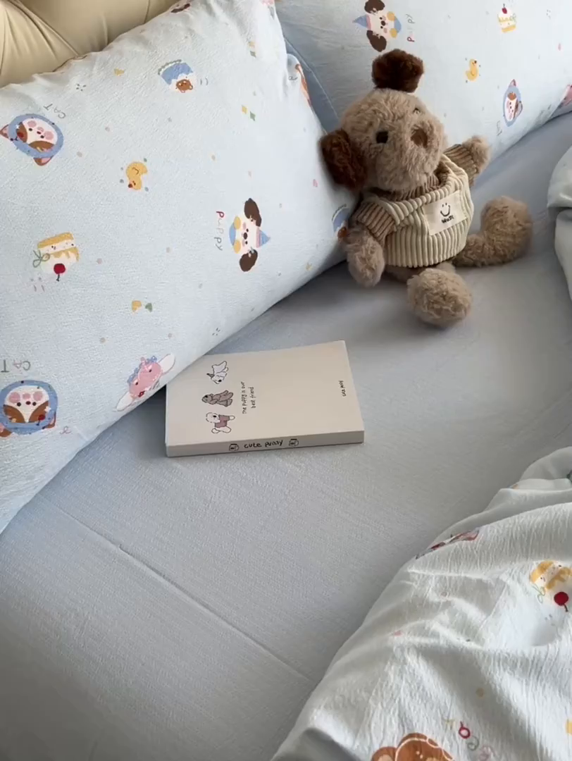 91家纺网 家纺一手货源 找家纺 韩巢家纺 2025新款双层纱床上用品四件套热销款超柔学生宿舍床单被套三件套 生日宴会兰